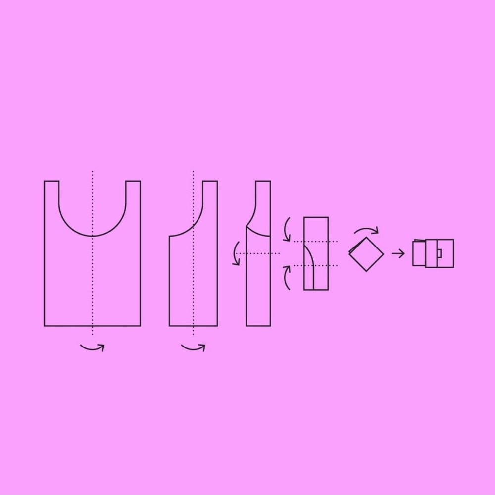 Baggu Custom Standard Size Reusable Tote Bag - image 7